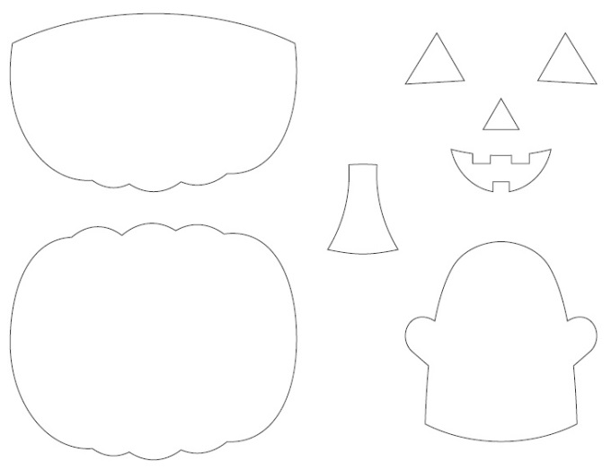 Two Halloween icons come together in this ghost in a pumpkin craft - a ghost, of course, and a Jack o' lantern! Easy to make and fun to play with!
