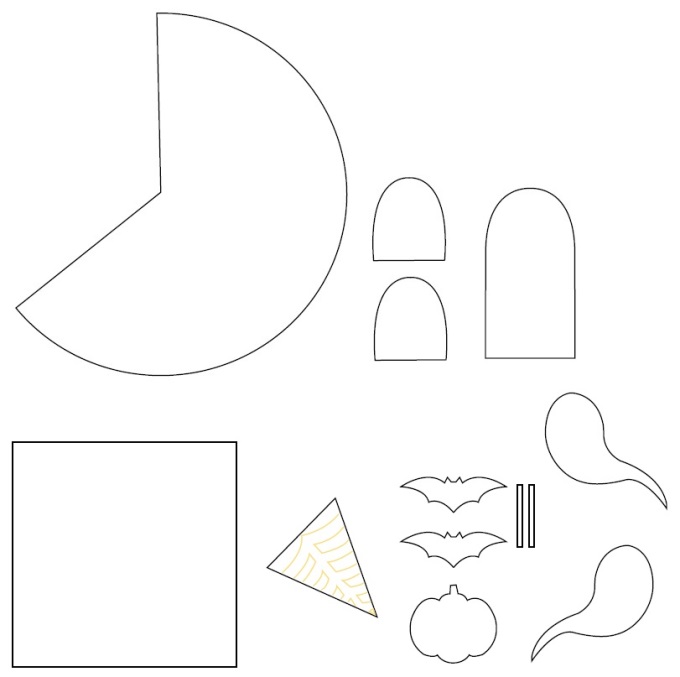 Gather all the empty cardboard tubes you can find - we're going to use them and some craft paper to make a toilet paper roll haunted house craft!